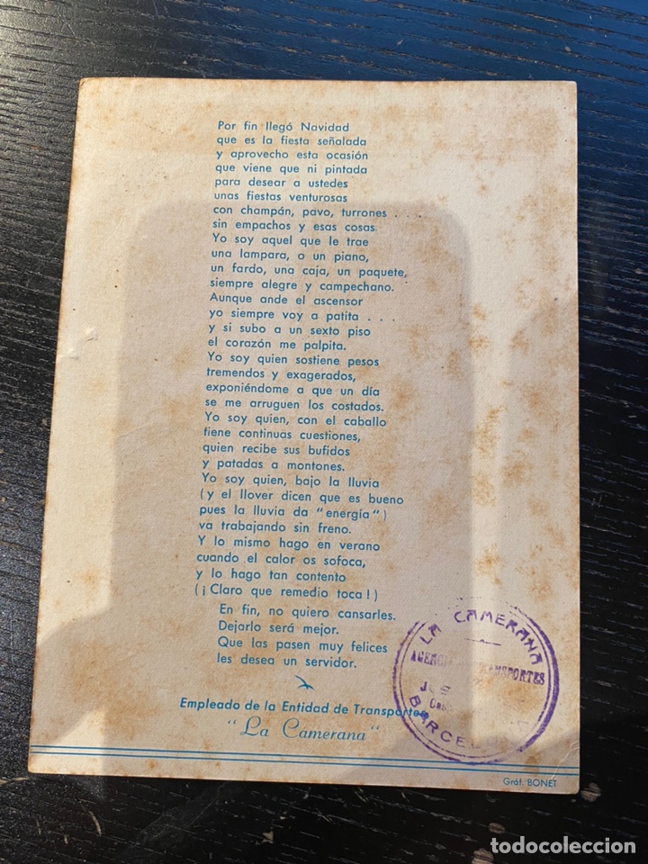 Postales: Felicitacion La Camerana - Foto 2