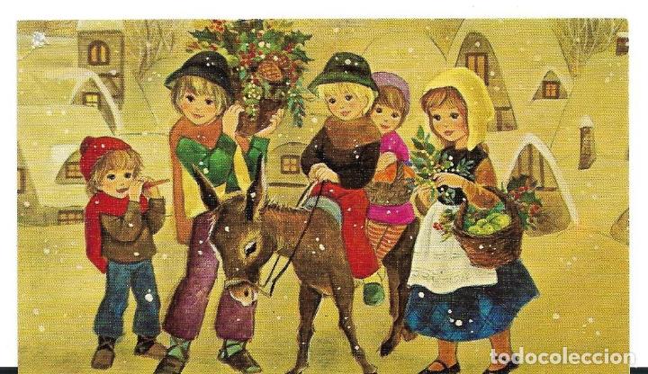 Postkarten: ILUSTRADOR???, FELICITACI&Oacute;N NAVIDAD. SIMPLE Y ESCRITA. CYz n&uacute;m. 338/26-C. MIDE 12,5X7,5 CM. LEER
