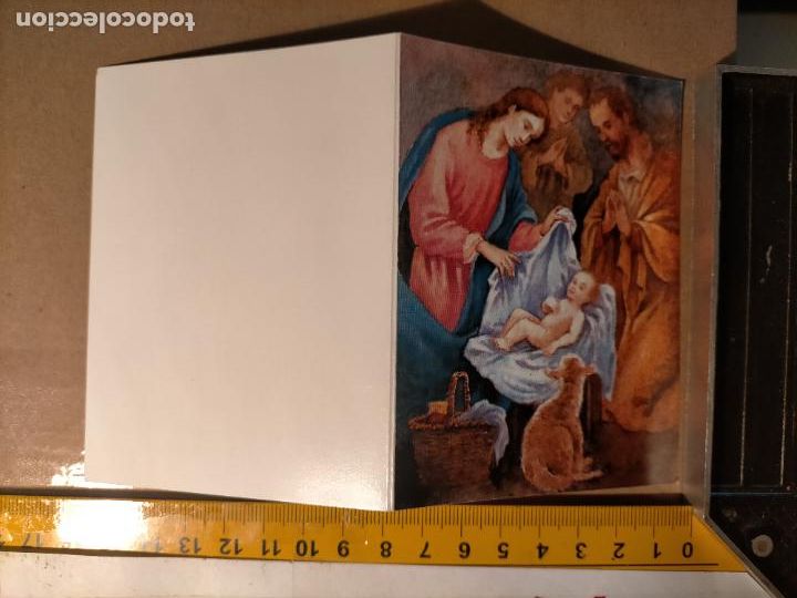 Postkarten: HAGA OFERTAS POR LOTES - ANTIGUA FELICITACION DE NAVIDAD ILUSTRADA O SIMILAR - NAVIDE&Ntilde;A BELEN PORTAL