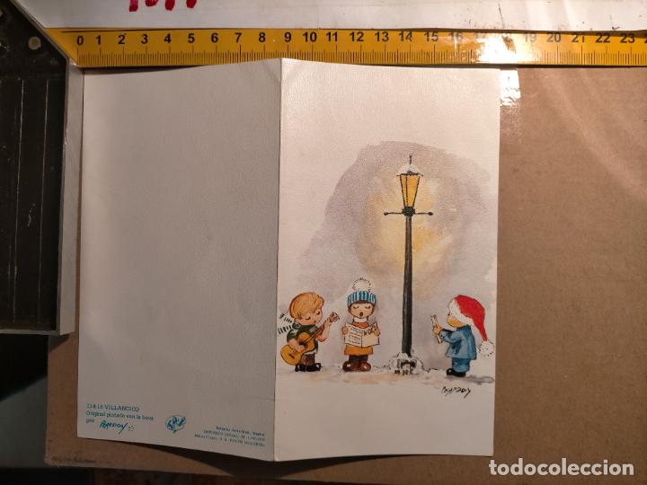 Postkarten: HAGA OFERTAS POR LOTES - ANTIGUA FELICITACION DE NAVIDAD ILUSTRADA O SIMILAR - NAVIDE&Ntilde;A BELEN PORTAL