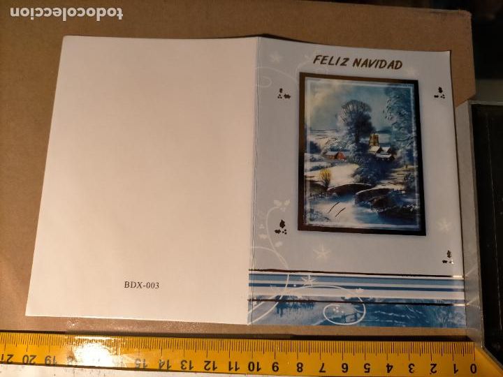 Postkarten: HAGA OFERTAS POR LOTES - ANTIGUA FELICITACION DE NAVIDAD ILUSTRADA O SIMILAR - NAVIDE&Ntilde;A BELEN PORTAL