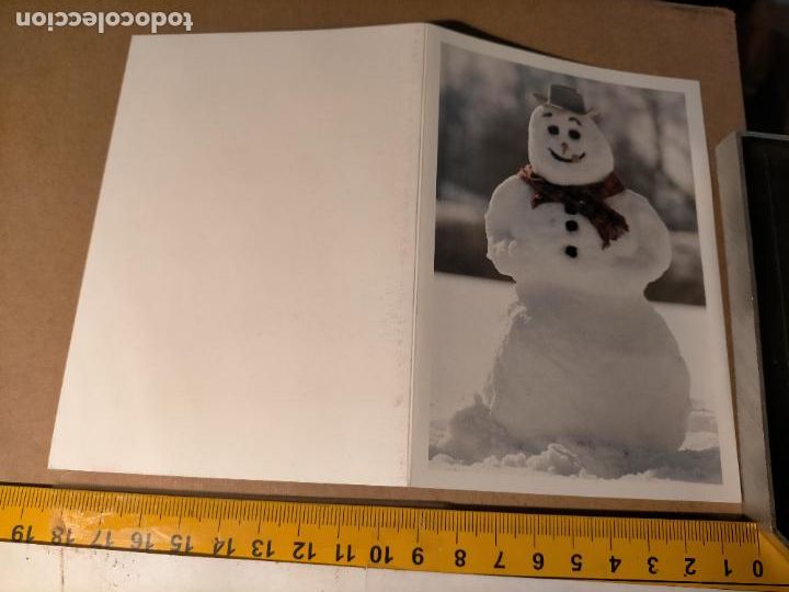 Postkarten: HAGA OFERTAS POR LOTES - ANTIGUA FELICITACION DE NAVIDAD ILUSTRADA O SIMILAR - NAVIDE&Ntilde;A BELEN PORTAL
