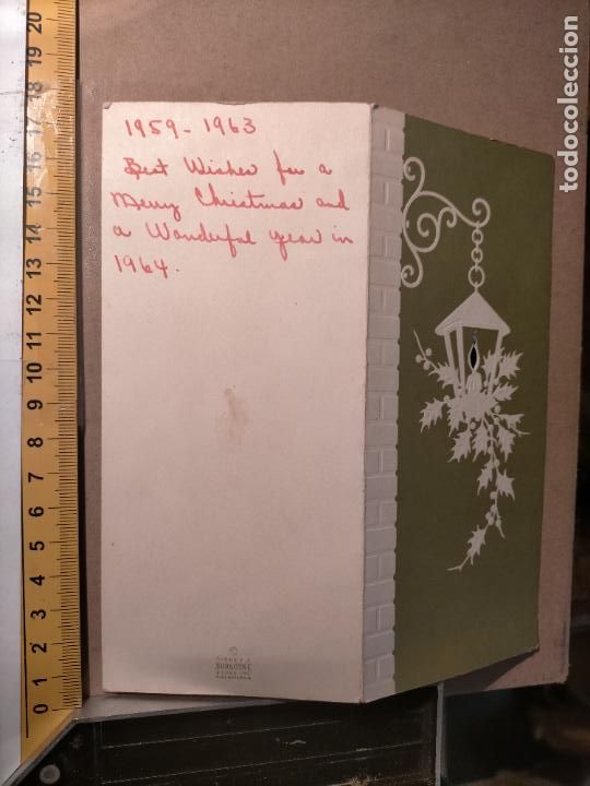 Postcards: HAGA OFERTAS POR LOTES - ANTIGUA FELICITACION DE NAVIDAD ILUSTRADA O SIMILAR - NAVIDE&Ntilde;A BELEN PORTAL