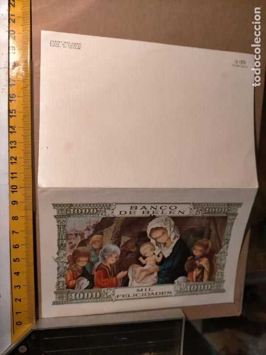 Postcards: HAGA OFERTAS POR LOTES - ANTIGUA FELICITACION DE NAVIDAD ILUSTRADA O SIMILAR - NAVIDE&Ntilde;A BELEN PORTAL