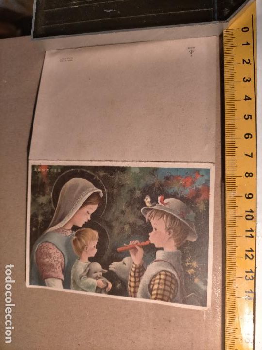 Postcards: HAGA OFERTAS POR LOTES - ANTIGUA FELICITACION DE NAVIDAD ILUSTRADA O SIMILAR - NAVIDE&Ntilde;A BELEN PORTAL