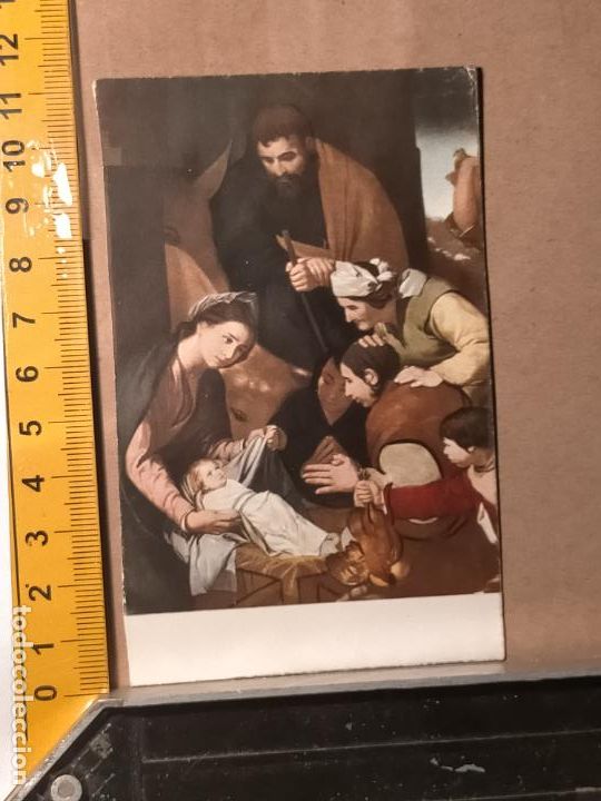 Postcards: HAGA OFERTAS POR LOTES - ANTIGUA FELICITACION DE NAVIDAD ILUSTRADA O SIMILAR - NAVIDE&Ntilde;A BELEN PORTAL