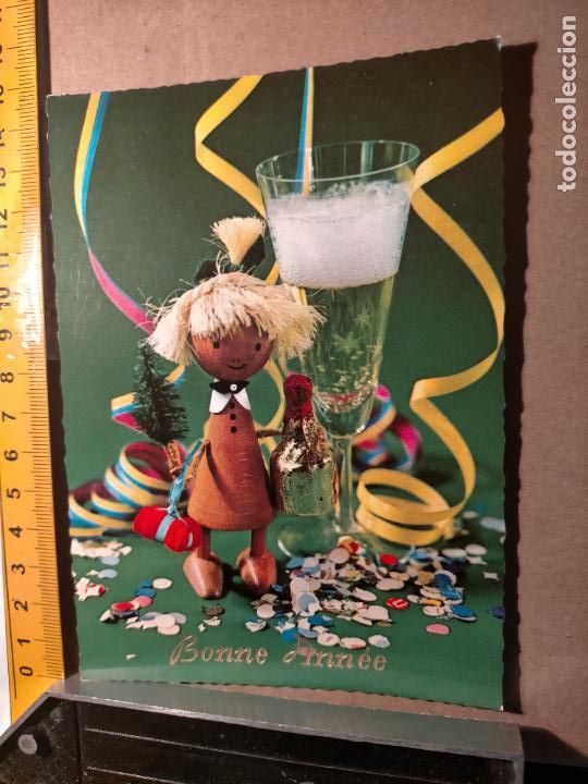 Postcards: HAGA OFERTAS POR LOTES - ANTIGUA FELICITACION DE NAVIDAD ILUSTRADA O SIMILAR - NAVIDE&Ntilde;A BELEN PORTAL