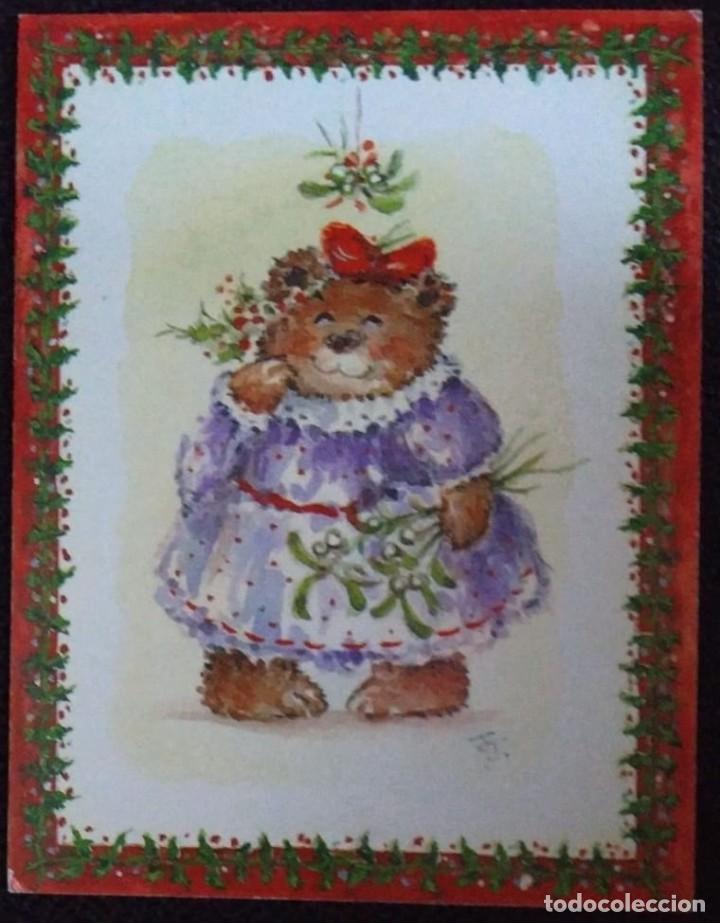 Postales: 6024X - MARKS & SPENCER- SIMPATICA POSTAL NAVIDE&Ntilde;A- DIPTICA 11X8,5 CM