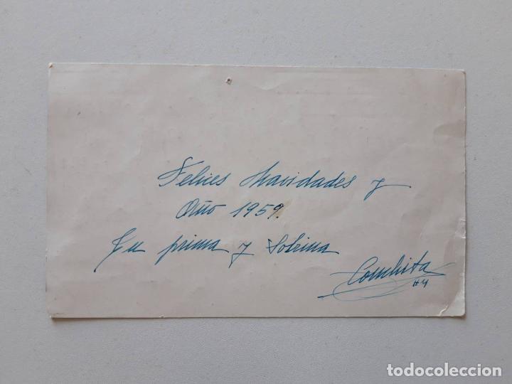 Postales: 1959, Navide&ntilde;a 0322 - Foto 2