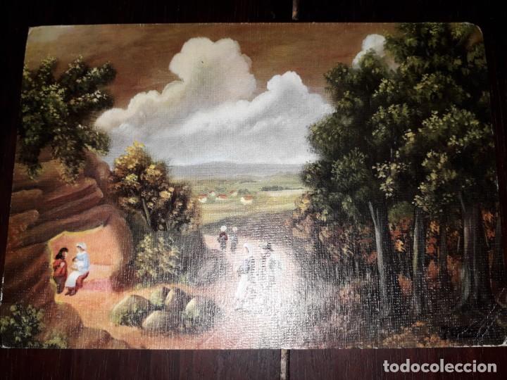 Postkarten: N&ordm; 5264 POSTAL FELICITACION DE NAVIDAD CUADRO