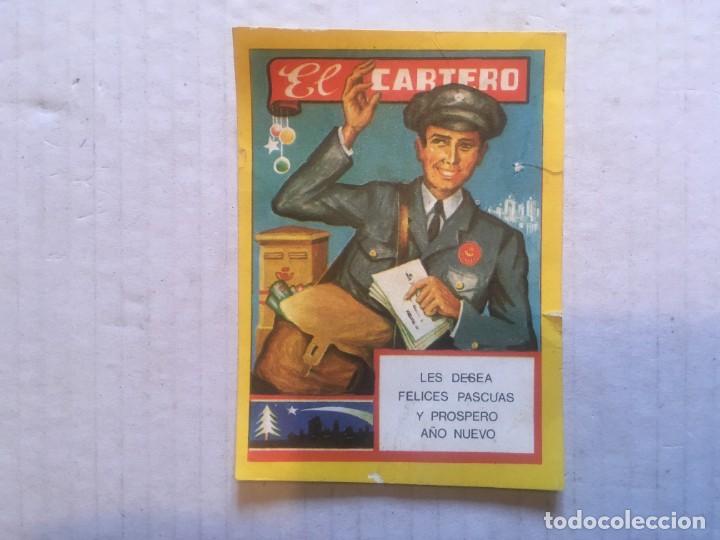 Postales: felicitacion navide&ntilde;a del cartero - Foto 1