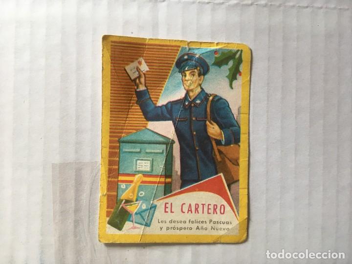 Postales: felicitacion navide&ntilde;a del cartero - Foto 1