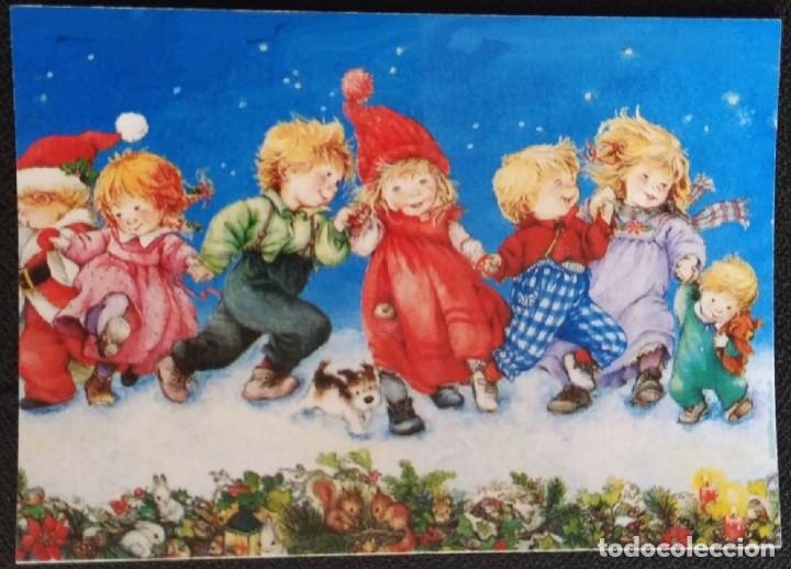 Postais: 9297 - LISI MARTIN - CELEBRANDO LA NAVIDAD CON VERDADERA ALEGR&Iacute;A -14,5X10,2 CM - NUEVA