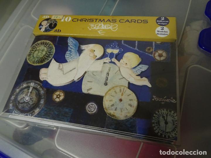 Postales: JUAN FERRANDIZ - MEMORY - 10 TARJETAS A&Ntilde;O NUEVO - Foto 1