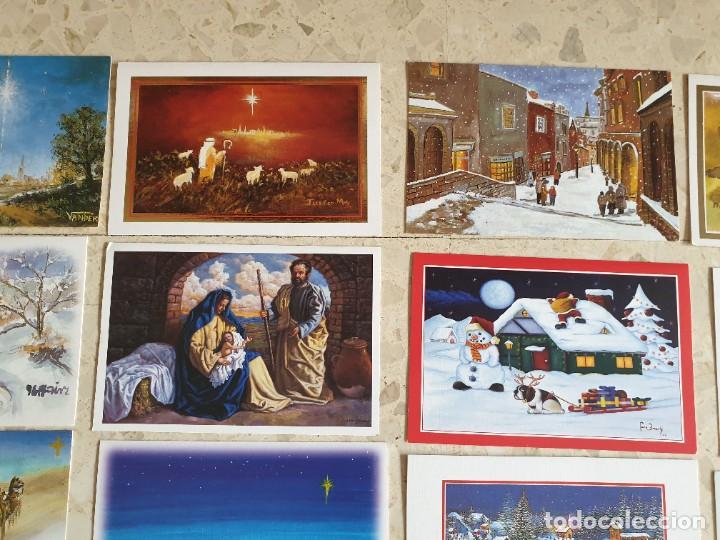Postales: Postales navide&ntilde;as pintadas con el pie / la boca - Foto 4
