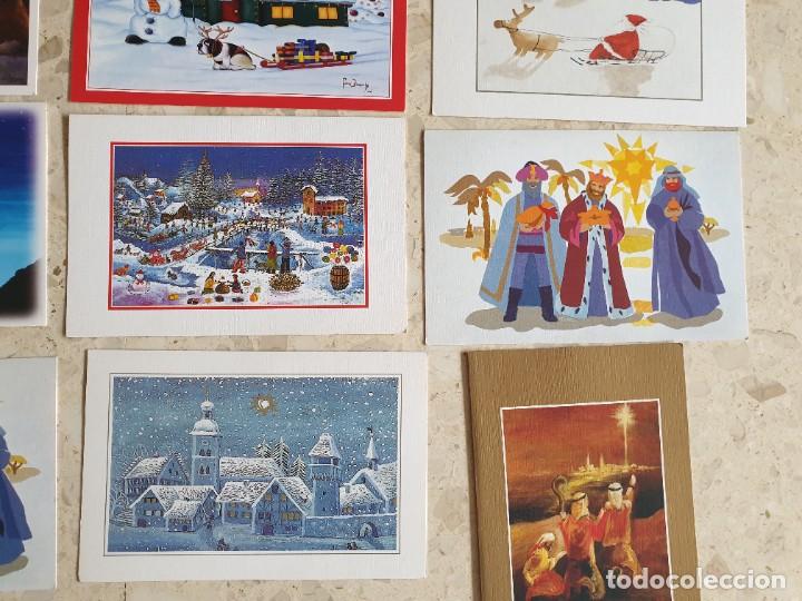 Postales: Postales navide&ntilde;as pintadas con el pie / la boca - Foto 6