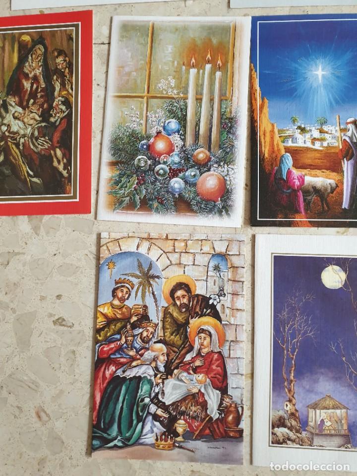 Postales: Postales navide&ntilde;as pintadas con el pie / la boca - Foto 12