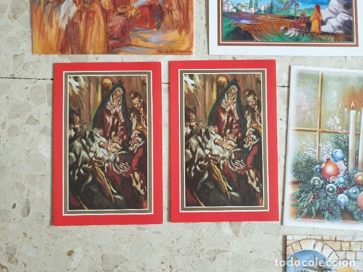Postales: Postales navide&ntilde;as pintadas con el pie / la boca - Foto 13
