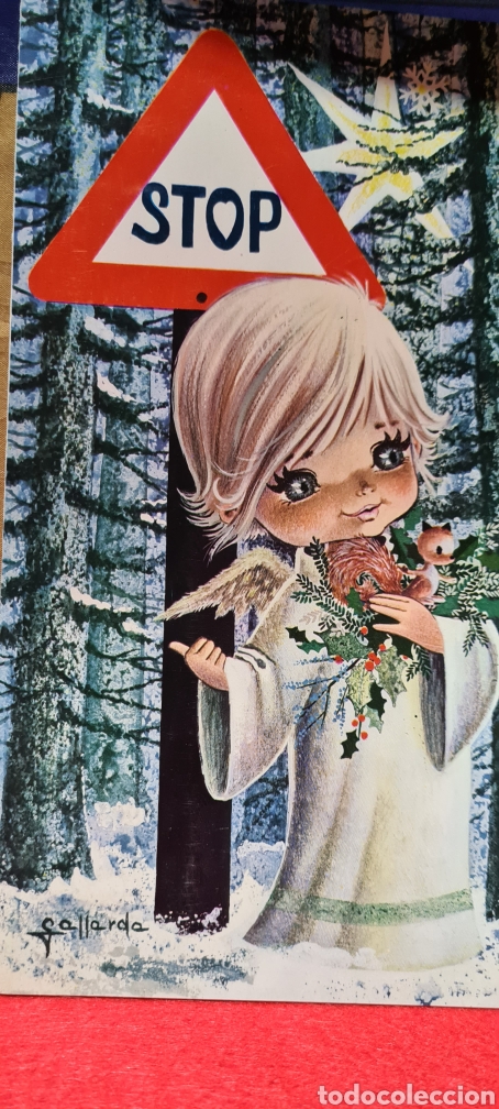 Postales: Postal navidad Eurocromo S.L. GALLARDA sin escribir