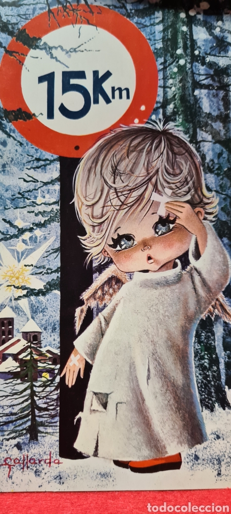 Postales: Postal navidad Eurocromo S.L. GALLARDA sin escribir