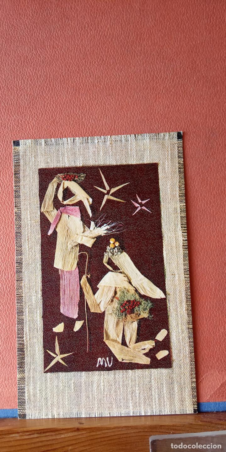 Postales: TARJETA DE NAVIDAD. DIPTICO. CIRCULADA. - Foto 1