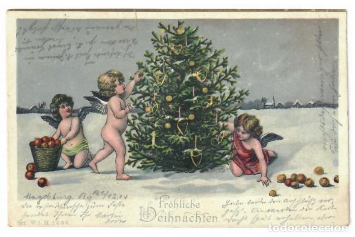 Postales: FR&Ouml;HLICHE WEIHNACHTEN &diams; 1904 - Foto 1