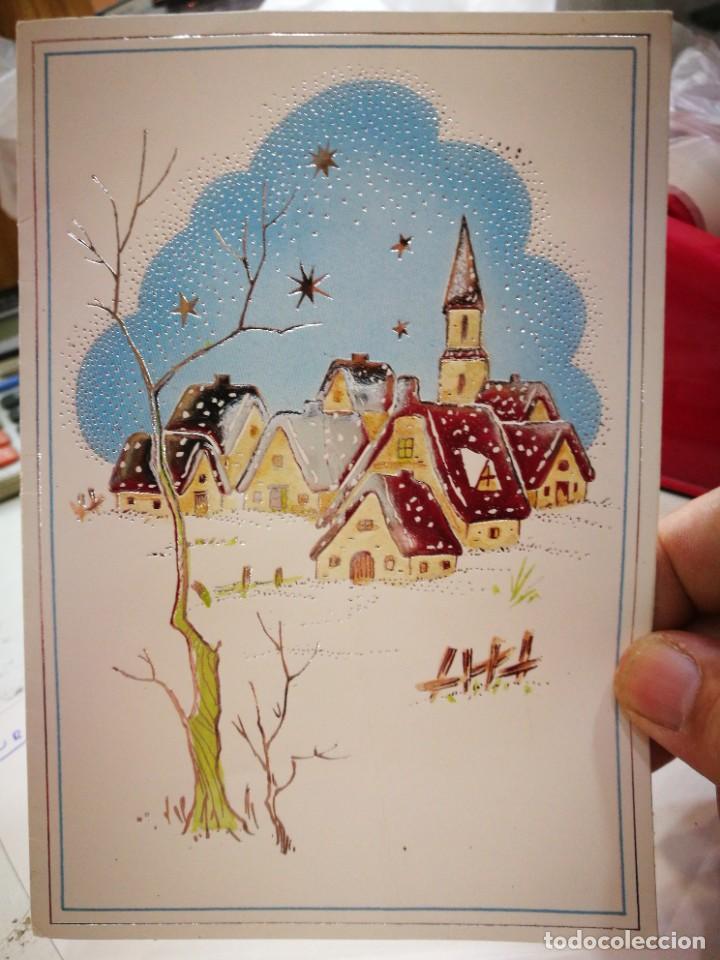 Cartoline: Postal Felicitaci&oacute;n Navide&ntilde;a BARACALDO 1986 Escuela Hogar de Educaci&oacute;n Especial