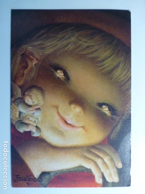 Postales: FELICITACION NAVIDAD FERRANDIZ ILUSTRADOR 22,5 X 17 CMTS