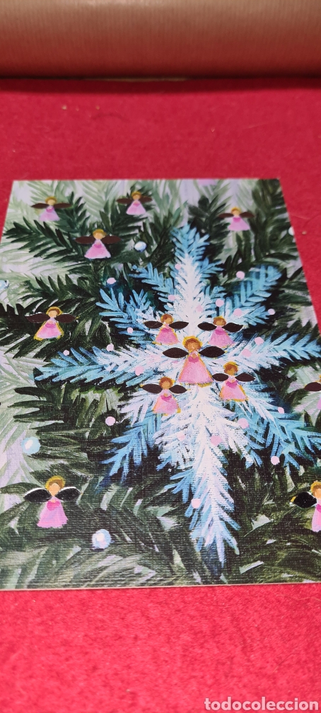 Postais: Preciosa postal de Navidad. Diptico. Sin escribir.