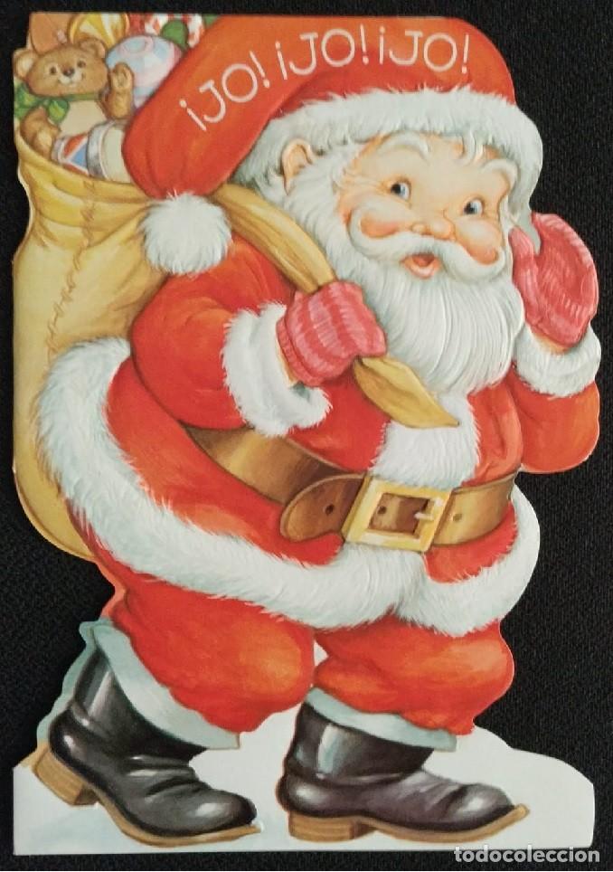 Cartes Postales: 2096L - EDICIONES HALLMARK C-N 0111- IMPR EN ESPA&Ntilde;A- DIPTICA, EN RELIEVE, TROQUELADA - 17,5X12 CM