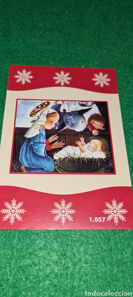 Cartoline: Preciosa postal de Navidad. Sin escribir.
