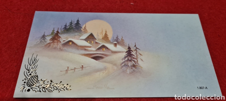 Postales: Preciosa postal de Navidad. Peralta. Sin escribir - Foto 1