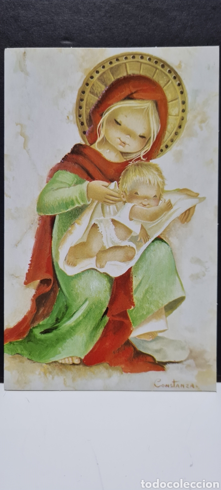 Postales: Preciosa postal de Navidad. Constanza. Diptico. Sin escribir. Allegro. Con sobre y funda