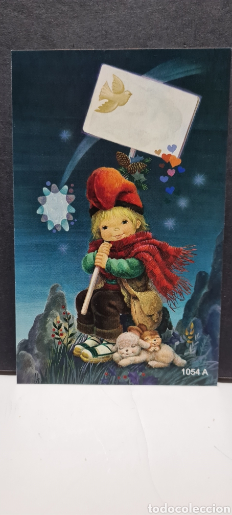 Postales: Preciosa postal de Navidad. Vernet?. Sin escribir.