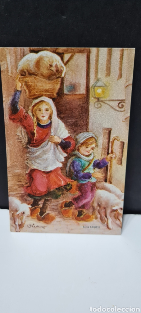 Postais: Preciosa postal de Navidad Vives. Sin escribir.
