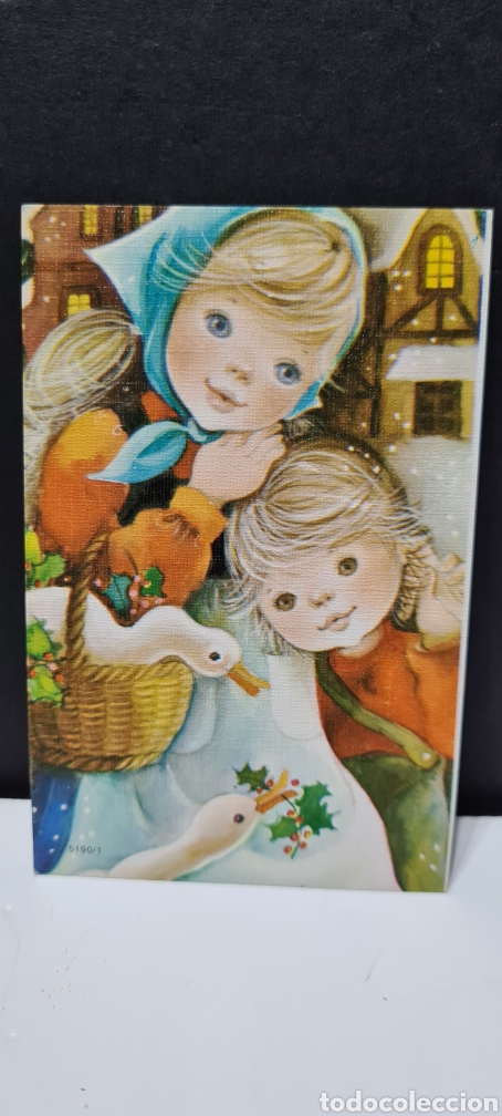 Cartoline: Preciosa postal de Navidad. Sin escribir.