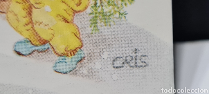 Postales: Preciosa postal de Navidad. Cris. Sin escribir - Foto 4