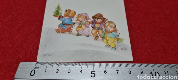 Postales: Preciosa postal de Navidad. Cris. Sin escribir - Foto 8