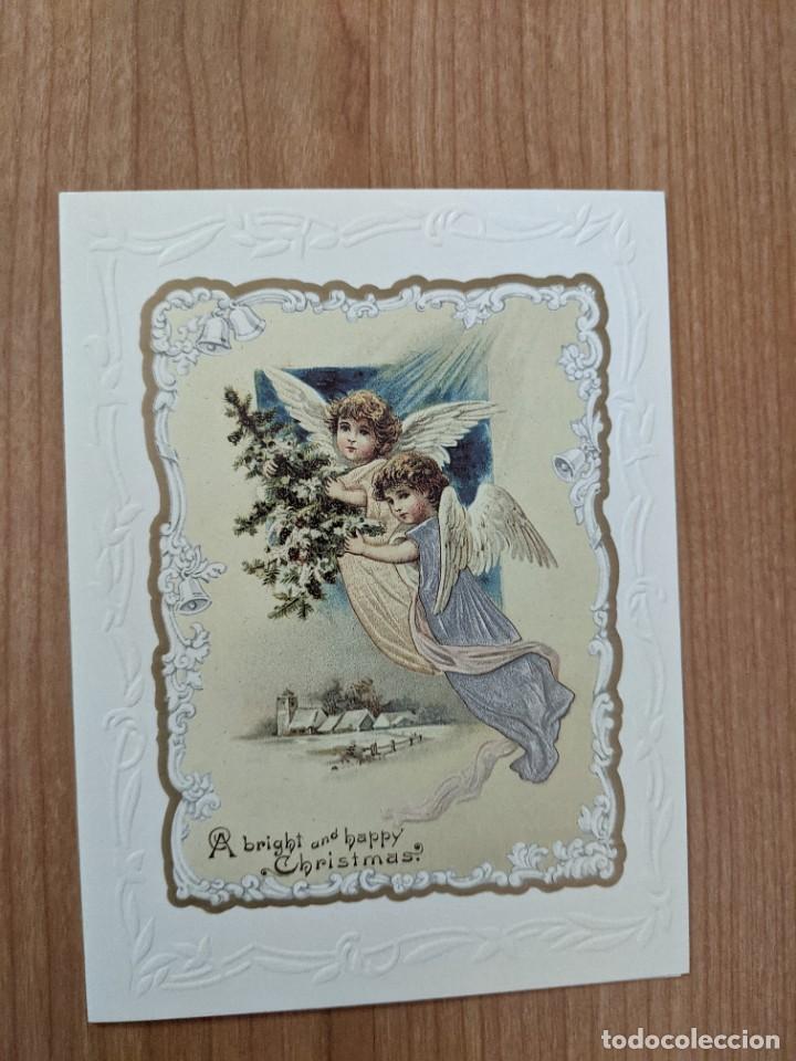 Cartoline: POSTAL NAVIDE&Ntilde;A DOBLE TAMA&Ntilde;O 14 X 11 (MANUSCRITA)