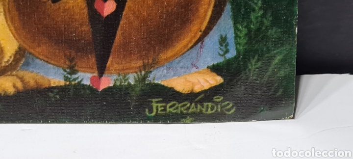 Postales: Preciosa postal de Navidad. Ferr&agrave;ndiz. . - Foto 4