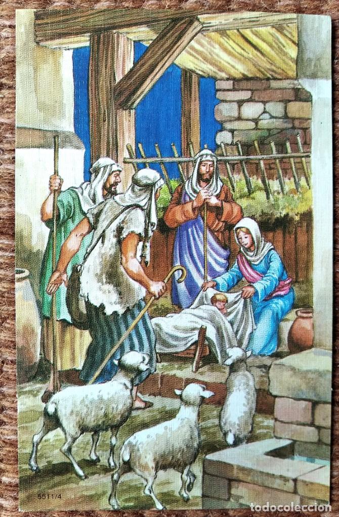 Postales: TARJETA DE FELICITACION DE NAVIDAD - NACIMIENTO - BELEN