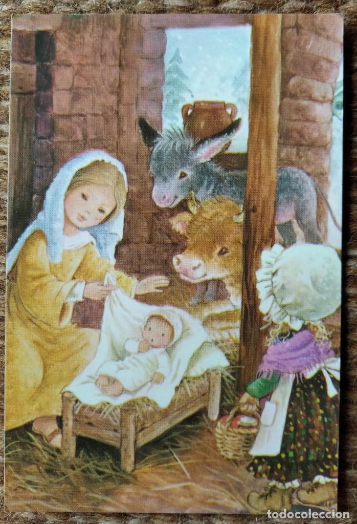 Postales: TARJETA DE FELICITACION DE NAVIDAD - belen - nacimiento