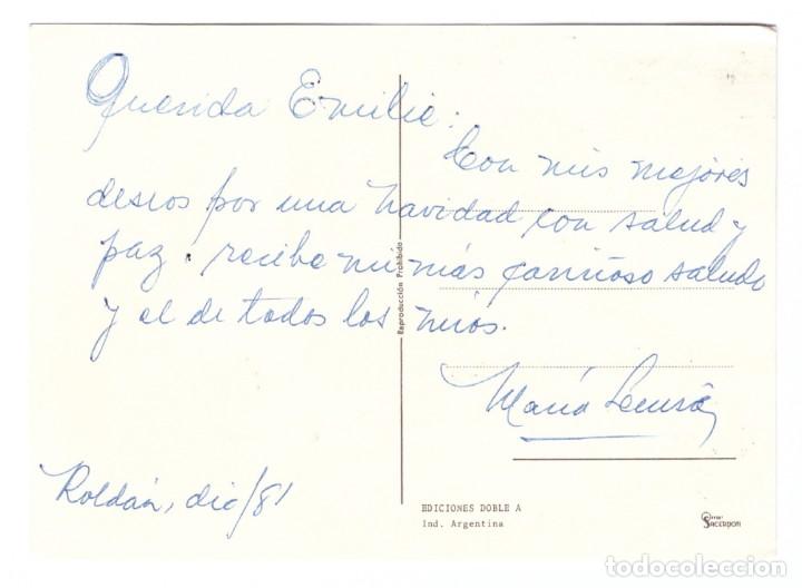 Postales: FELICES FIESTAS // CIRCULADA EN 1981 - Foto 2
