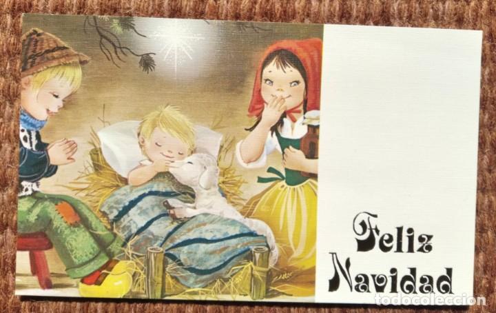 Postales: TARJETA DE FELICITACION DE NAVIDAD - belen - nacimiento