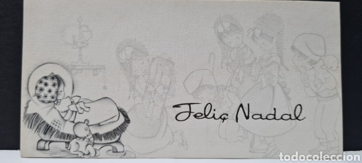 Cartes Postales: Preciosa postal de Navidad. Nuria. Sabadell. Sin escribir