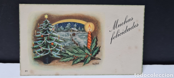 Postais: Preciosa postal de Navidad. Escrita