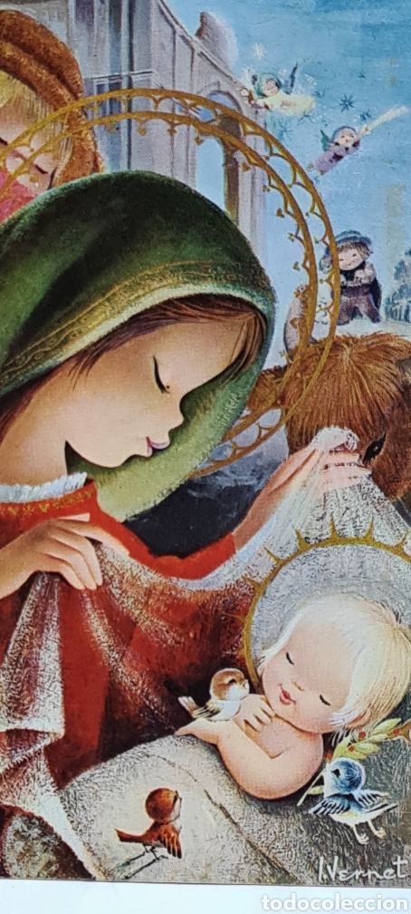 Postales: Preciosa postal de Navidad Vernet. CyZ. Escrita