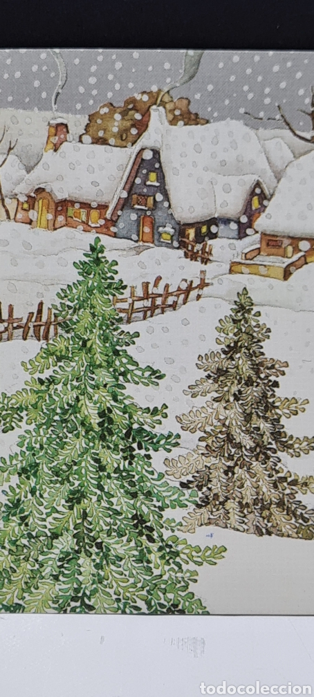 Postales: Preciosa postal de Navidad. Busquets. Escrita - Foto 1