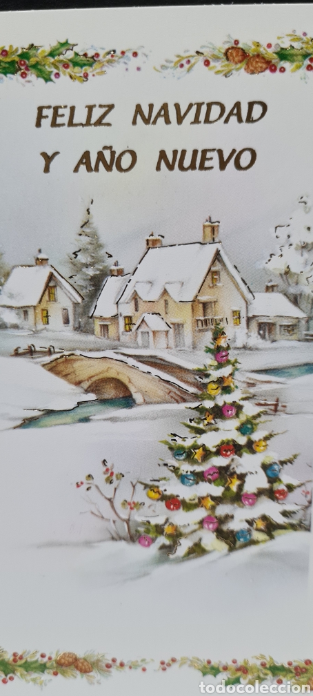 Postais: Preciosa postal de Navidad. Diptico. Golden. Sin escribir