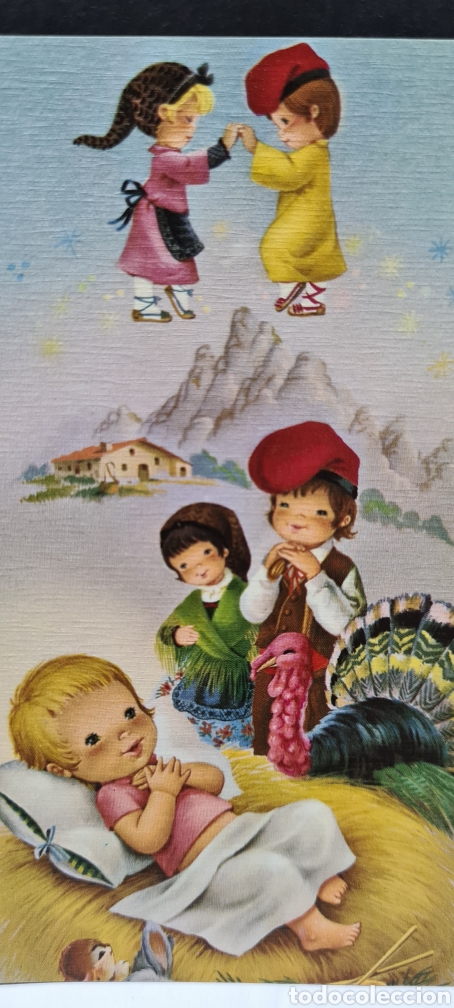 Postcards: Preciosa postal de Navidad. CyZ. Escrita